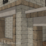 Outdoor Fireplace with 2 Wood Boxes - Heritage Collection