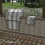 Outdoor Kitchen B15836-Brnr-Per - Heritage Collection