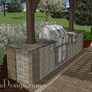 Outdoor Kitchen B15836-Brnr-Per - Heritage Collection