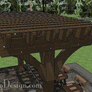 Outdoor Kitchen-Pergola R60-Bar-Clr - Heritage Collection