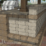 Outdoor Kitchen-Pergola B160123-Bar-Clr - Heritage Collection