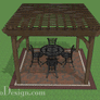 12' x 12' Cedar Pergola