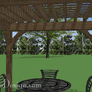 12' x 12' Cedar Pergola
