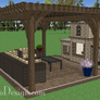 12' x 16' Cedar Pergola