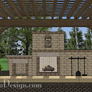12' x 16' Cedar Pergola