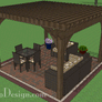 14' x 14' Cedar Pergola