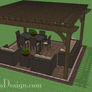14' x 16' Cedar Pergola