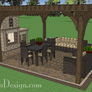 16' x 16' Cedar Pergola